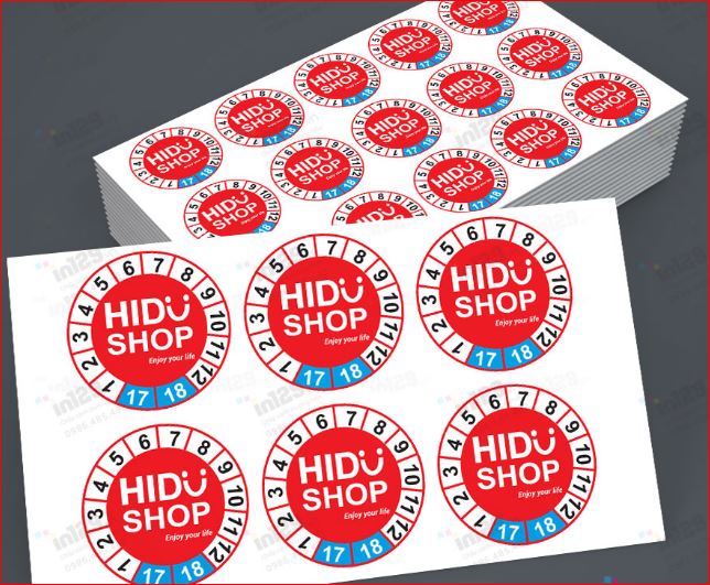 Xưởng in tem bảo hành giá rẻ Tp.HCM