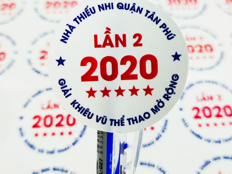 Decal event hội thao