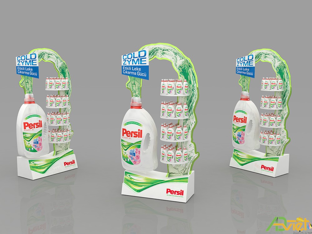 THIẾT KẾ SẢN XUẤT POSM - Booth quảng cáo