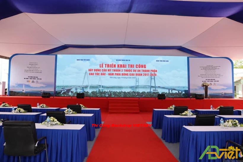 Thi công màn hình LED lễ triển khai thi công dự án